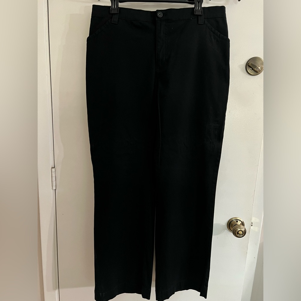 Black Lee Comfort Waistband